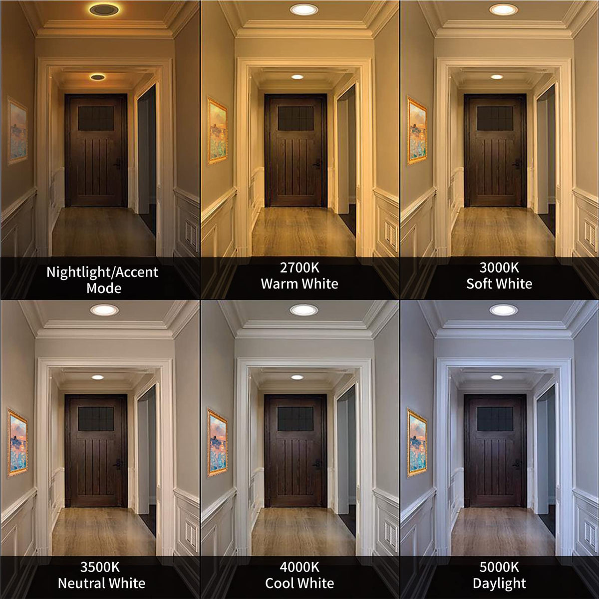 Meconard IC-rated and ETL-listed downlight for safe ceiling use