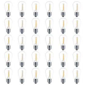 Meconard S14 Edison bulb 1W warm white for cozy indoor spaces