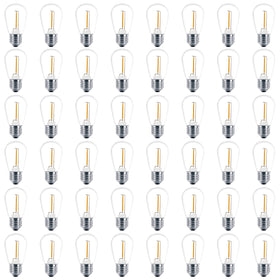 Meconard S14 LED bulb warm white 2200K for cozy outdoor lighting