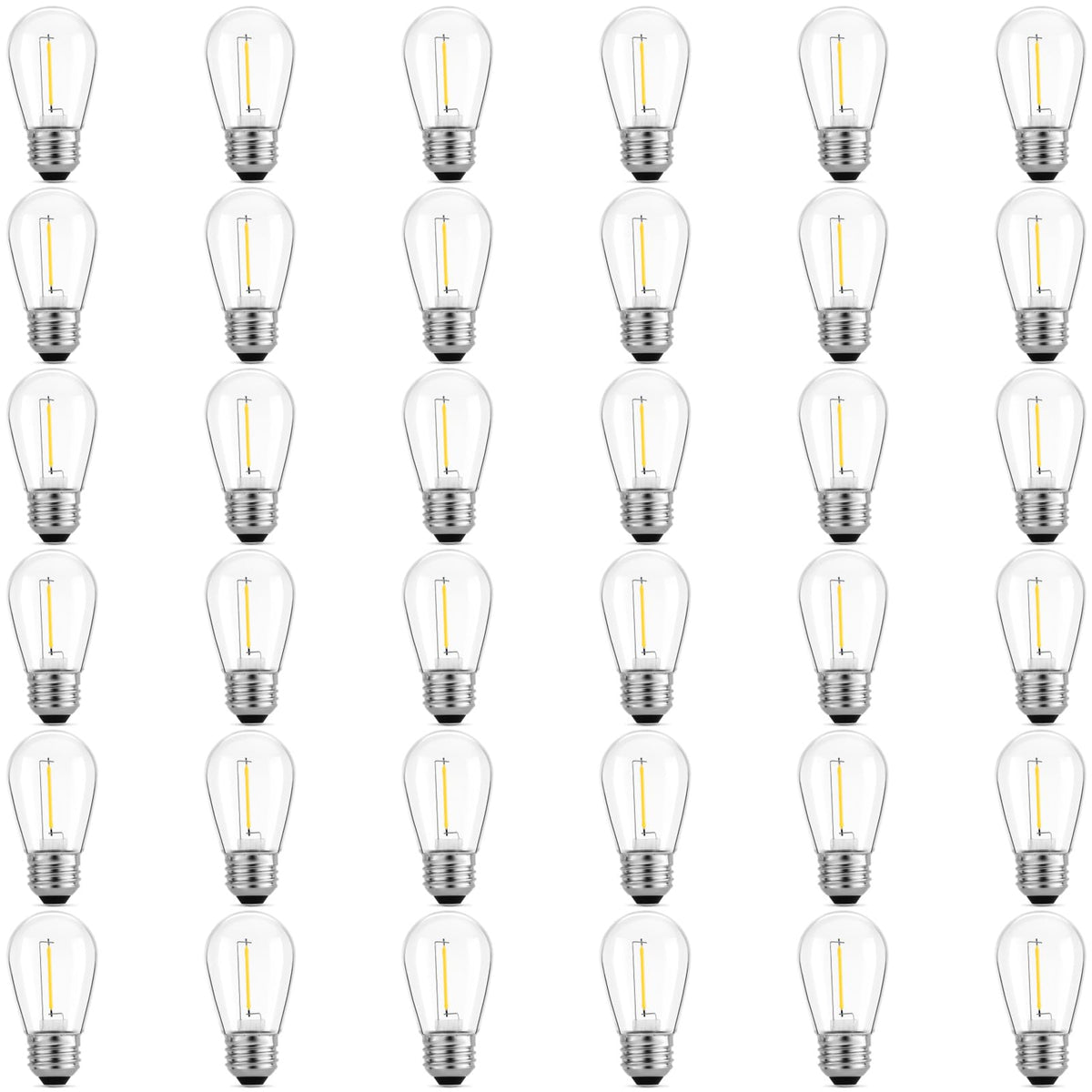 Meconard S14 LED bulbs for outdoor waterproof lighting, reliable weatherproof illumination
