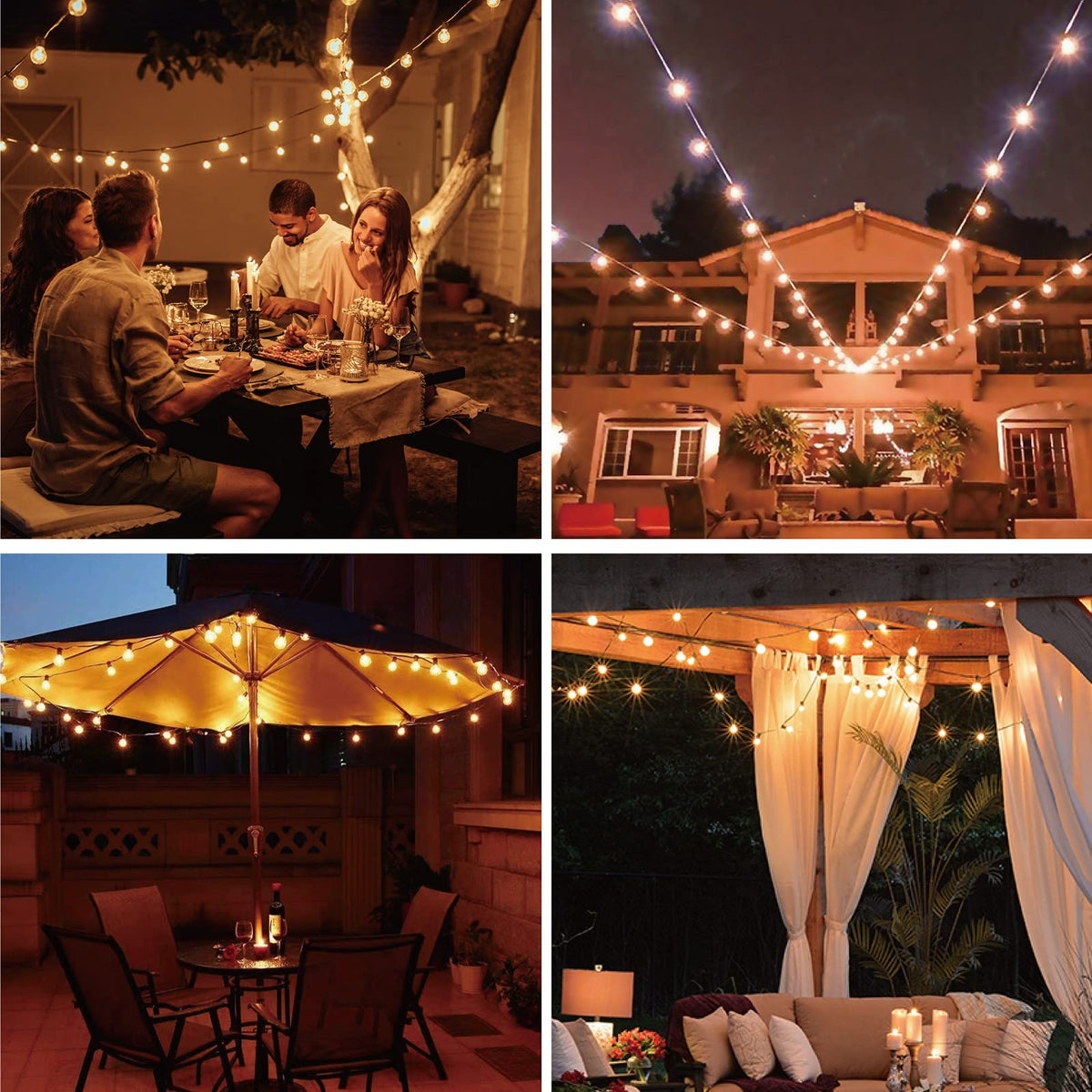 Meconard vintage look evokes retro Edison style lighting.