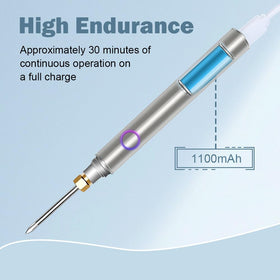 MecRecare iron heats quickly for efficient small repairs