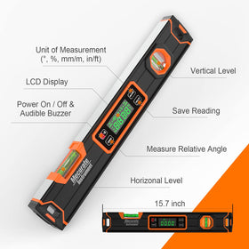 Mecurate 360° angle read enables versatile measurements on projects