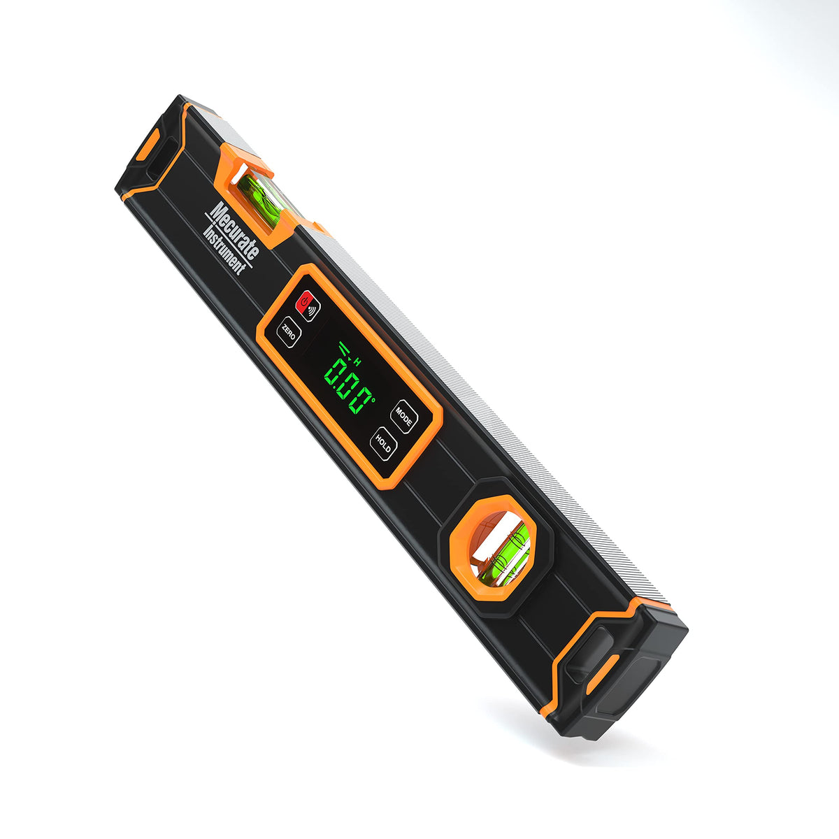 Mecurate digital level with 15.7 inch LCD display for precise alignment