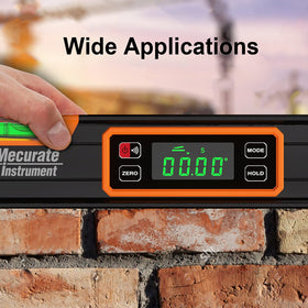 Mecurate level suited for ladder and rooftop tasks to enhance safety