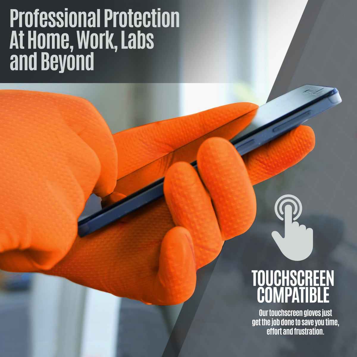 MED PRIDE bulk case option of 1000 nitrile gloves for workplaces