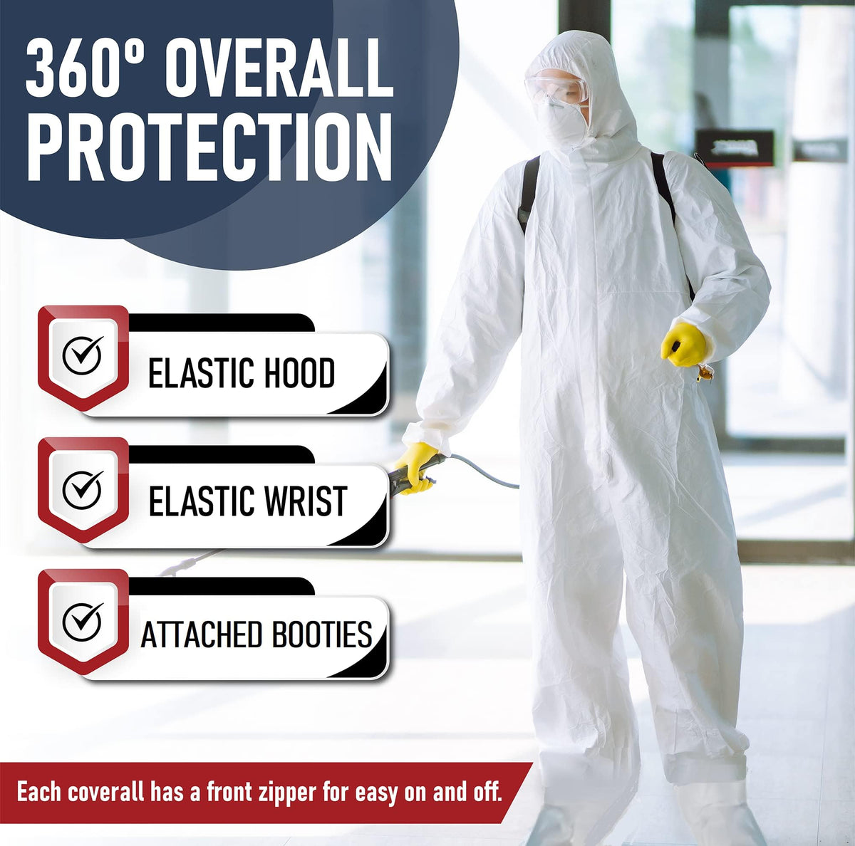 Medical Nation breathable material keeps wearers cool during long shifts.
