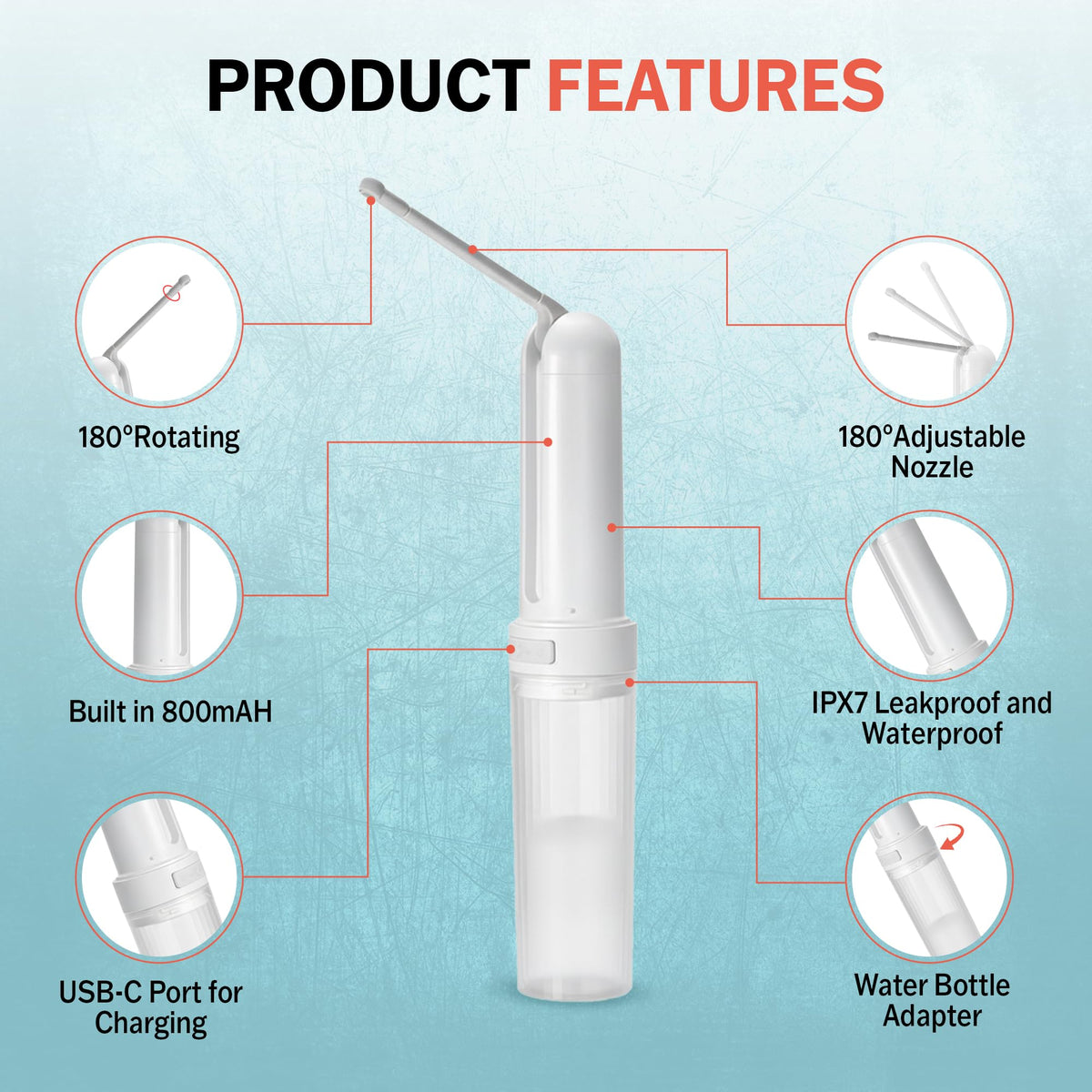 MEDMAC easy-clean nozzle simplifies maintenance and hygiene