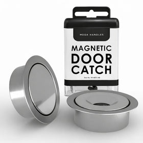 Mega Handles concealed magnetic door catch with invisible installation for a clean look