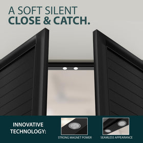 Mega Handles side-mount setup demonstrates versatile placement for tight spaces