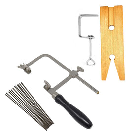 MegaCast 3 in 1 saw set frame for precise metal and wood cuts.