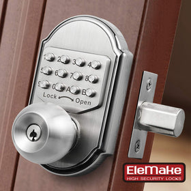 Megaflint 304 stainless steel finish demonstrates weather and wear durability.