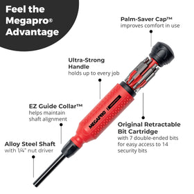 EZ Guide Collar keeps shaft alignment for precise engagement.