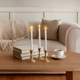Meigic 9.6-inch taper candle fits standard holders