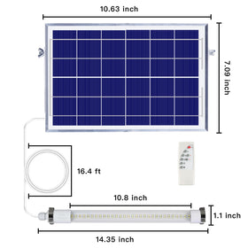 MEIHONG 5000mah battery delivers hours of brightness.