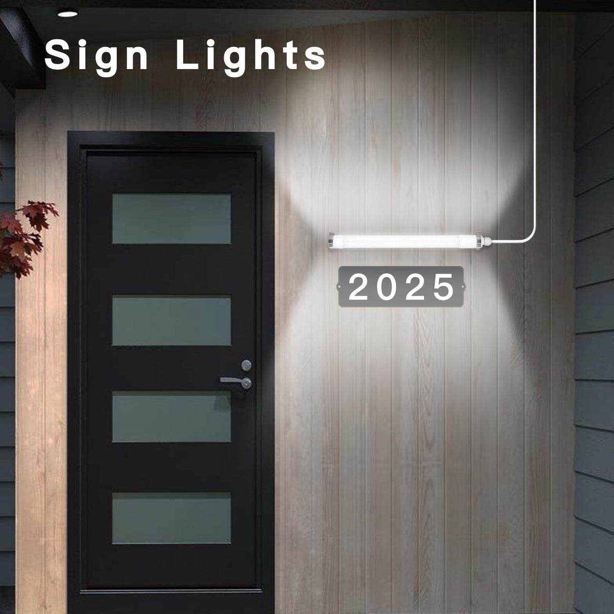 MEIHONG remote-controlled shop light for garage or barn.