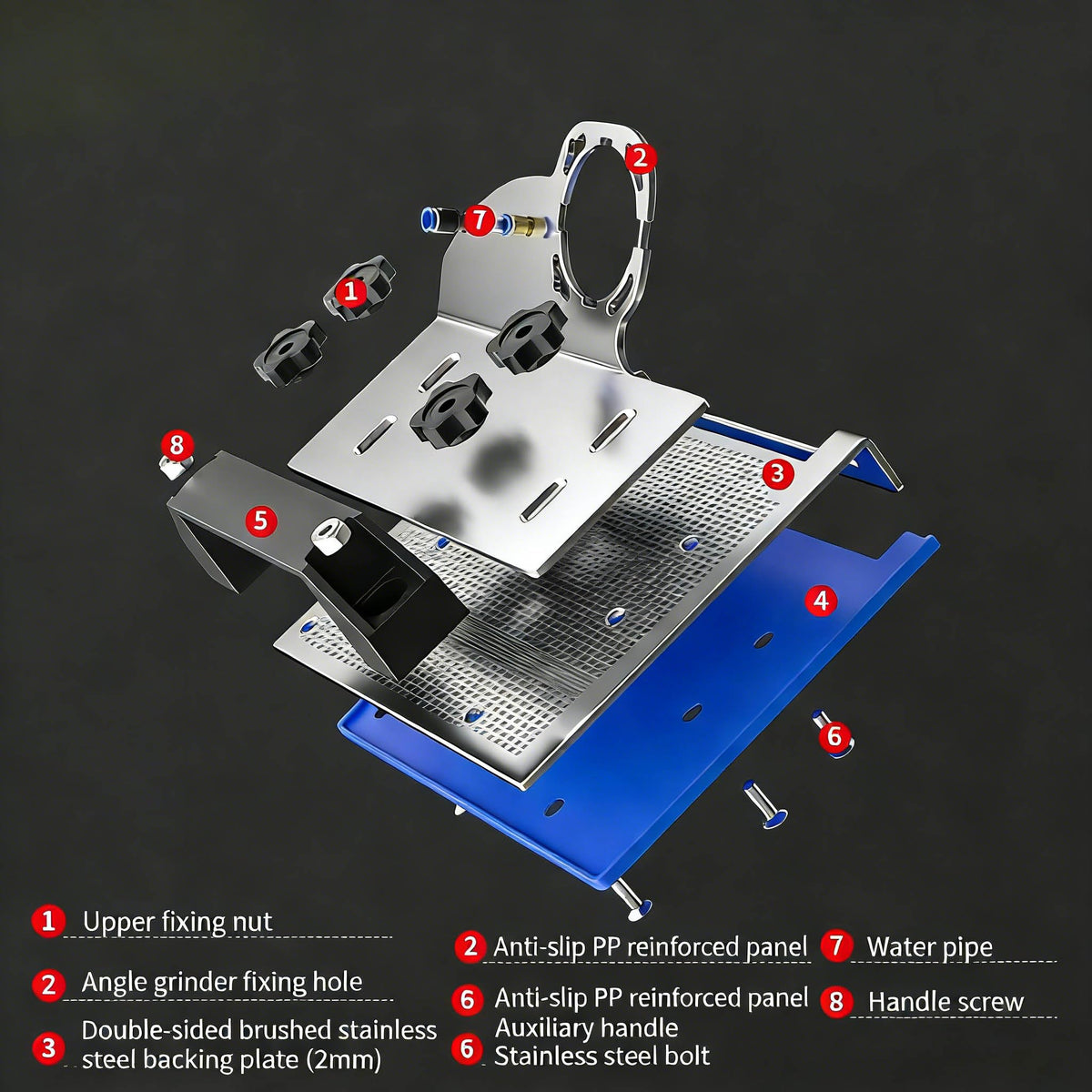 MEILLYOCEAN adapter washers secure blade mounting for stability