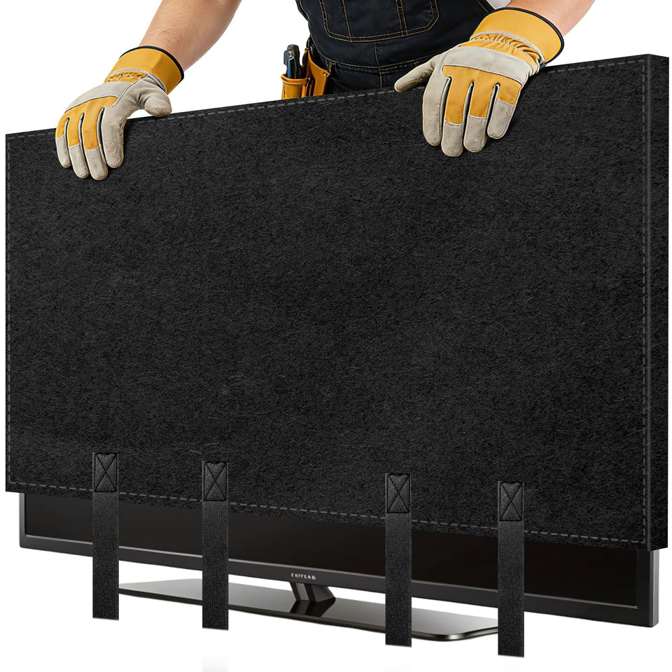 Meimaao TV cover moving 65-inch front view protects during relocation.