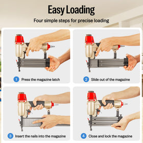 Meite F50C visual nail level window helps monitor nails