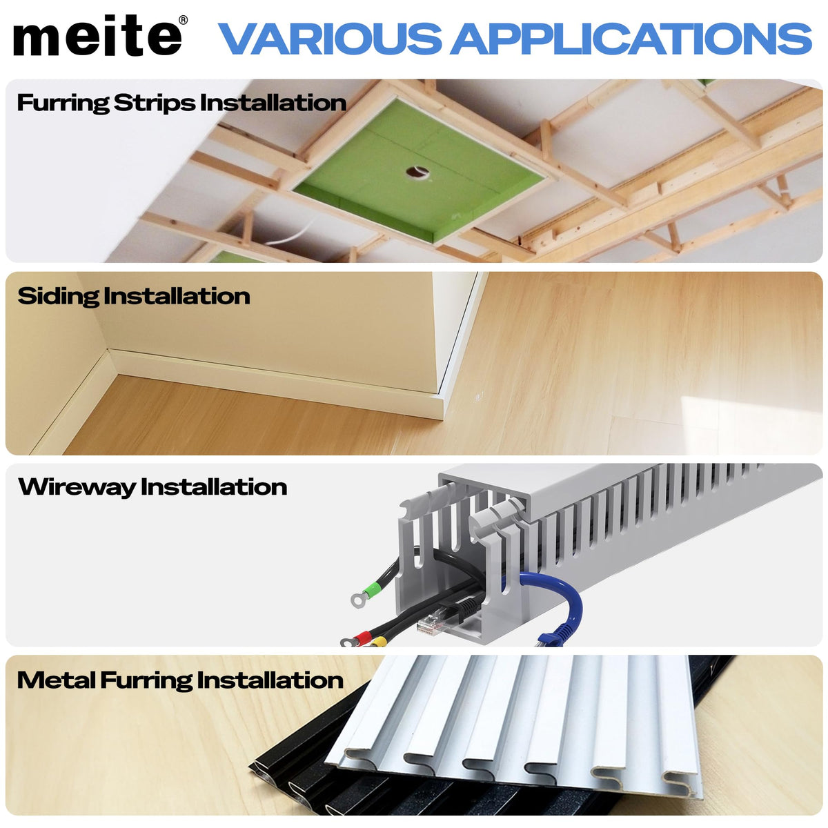 Meite ST64E handles 3/4 to 2-1/2 inch nails for various tasks
