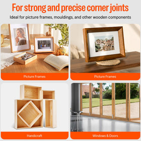 Meite V-Nailer V1015B connected to air compressor for steady drive