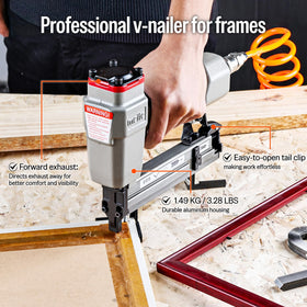 Meite V-Nailer V1015B bottom-loading magazine boosts framing efficiency