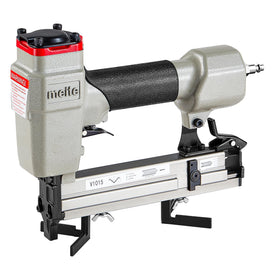 Meite V-Nailer V1015B close-up showing frame joiner for precise corners