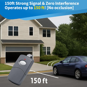 MeiZhi 10 digit gate remote suitable for legacy systems without programming
