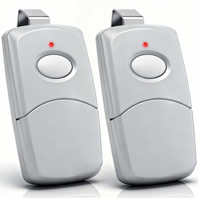 MeiZhi 2-for-10 dip-switch remote front view with 300MHz compatibility