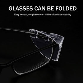 MELASA front-view shields deliver added side protection with minimal bulk.
