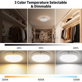 Motion detection activates illumination on movement for energy efficiency