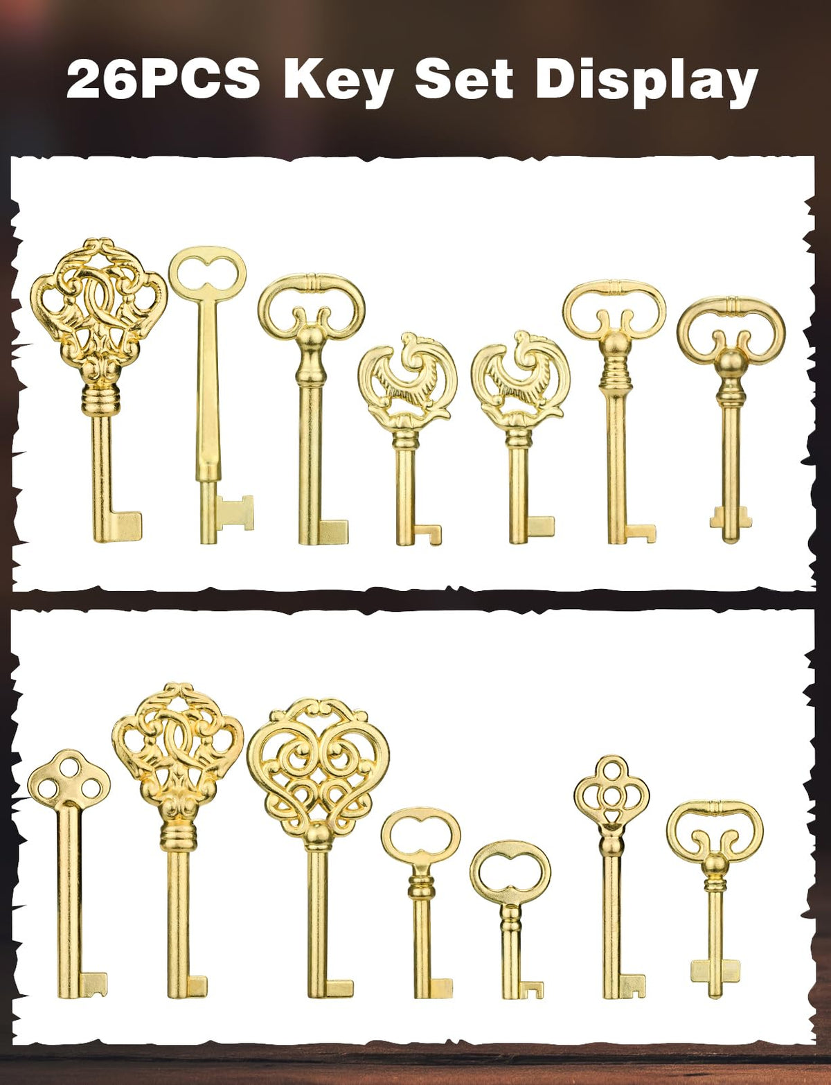 DIY replacement with Mellbree skeleton keys for lost antique keys.