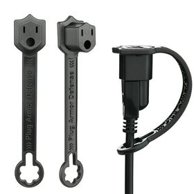 Mellbree outdoor plug cover sealing a 120V outlet against moisture