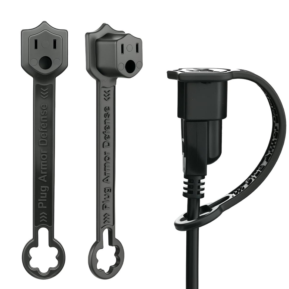 Mellbree outdoor plug cover sealing a 120V outlet against moisture