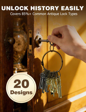 Mellbree universal keys collection with different depths for precise match