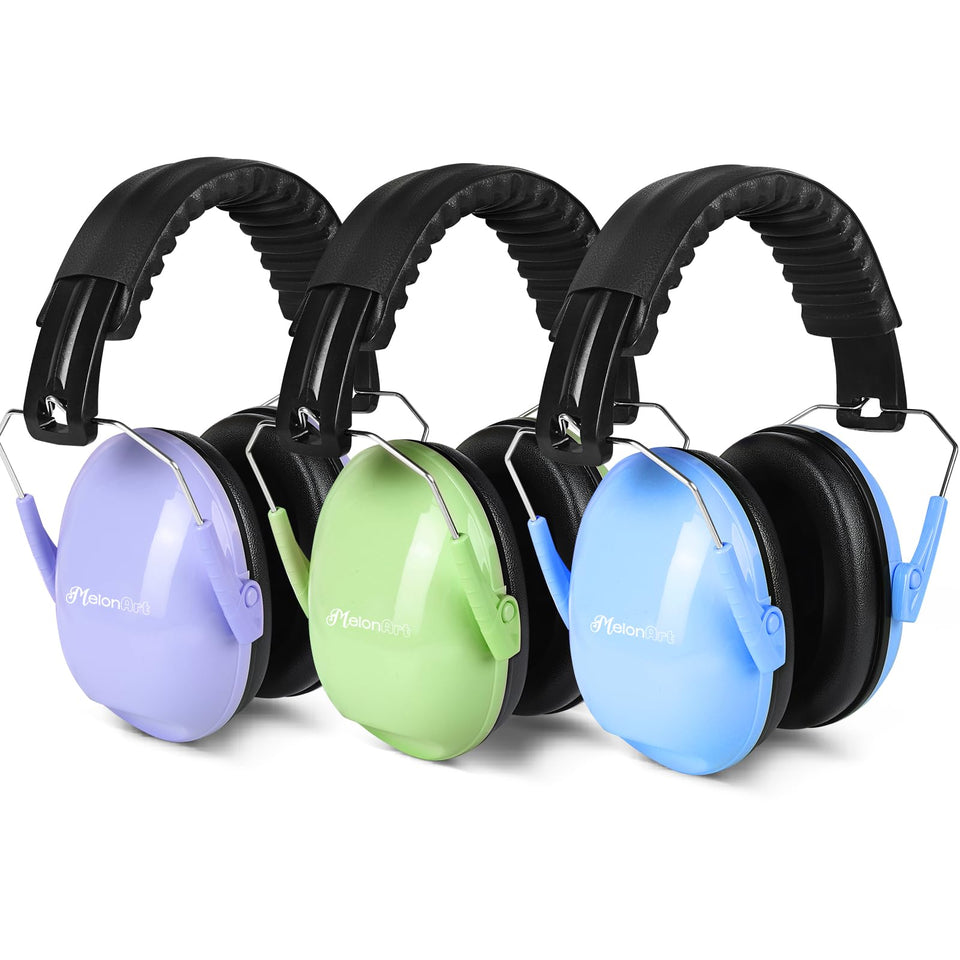 MelonArt headphones on child, showing all-day comfort.