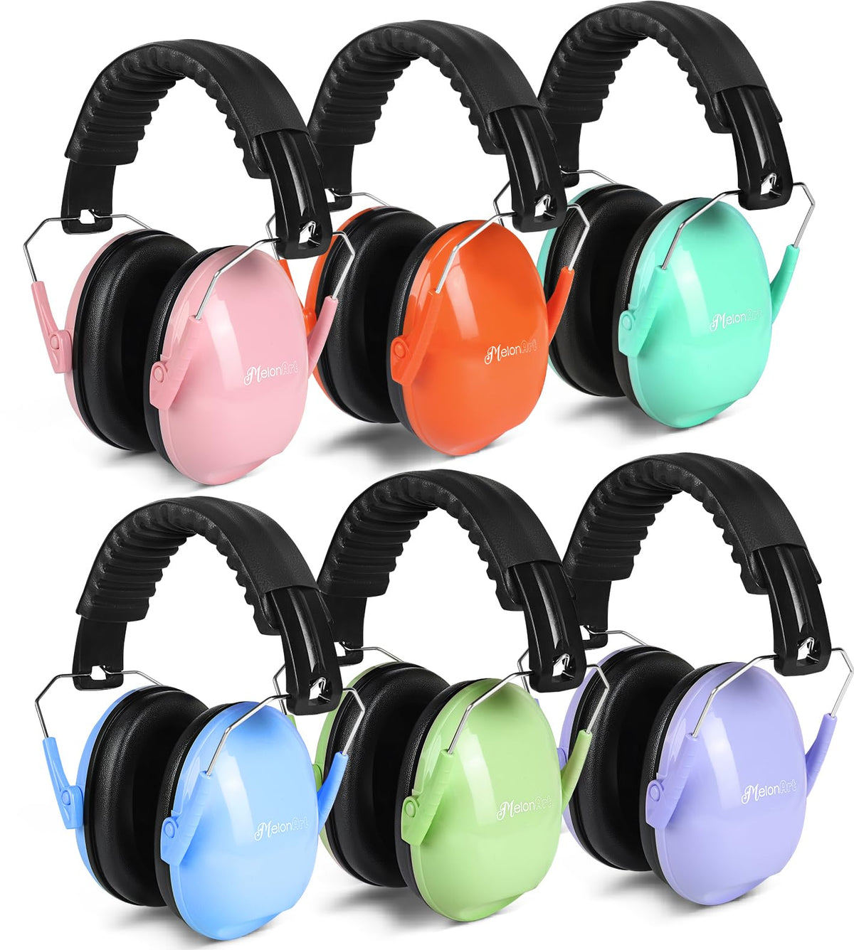 MelonArt Kids Ear Protection 27dB reduces ambient noise for calmer environments.