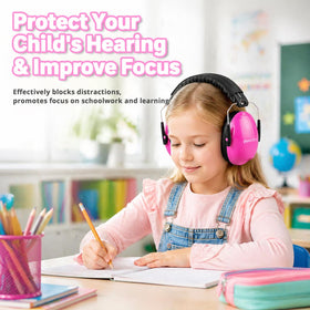 MelonArt Kids Ear Protection headband adjustable for comfortable wear all day