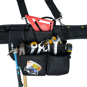 Melotough 1680D ballistic fabric provides rugged durability.