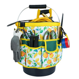 MELOTOUGH Bucket Caddy inside a 5-gallon bucket for easy transport