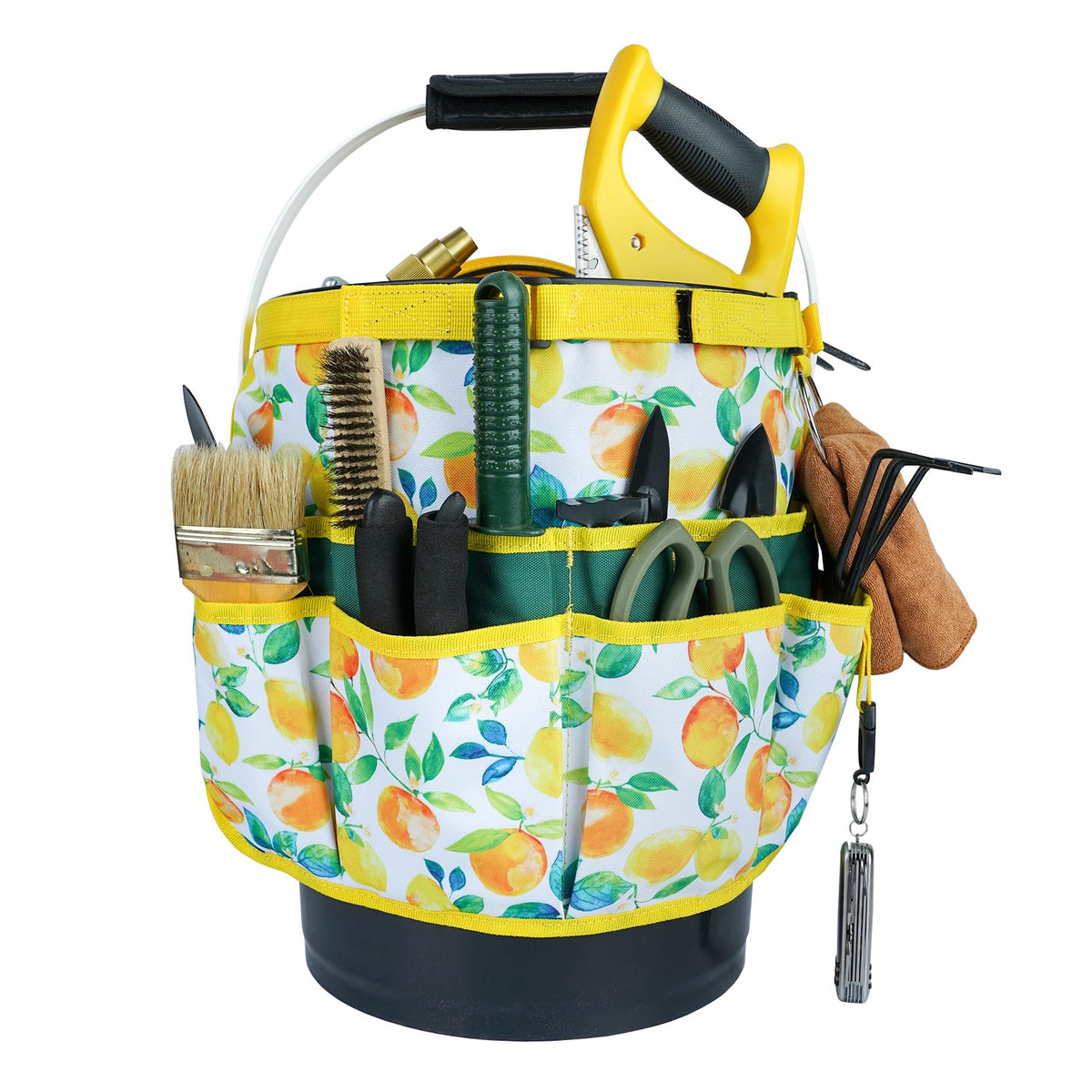 MELOTOUGH Bucket Caddy three-pocket layout for quick tool access