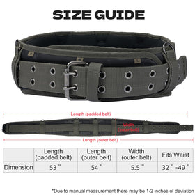 MELOTOUGH camo tool belt 600D fabric stands up to tough job sites