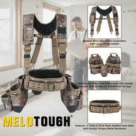 MELOTOUGH hammer loop keeps quick reach on site.