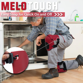 MELOTOUGH knee pads designed for construction sites and heavy-duty tasks