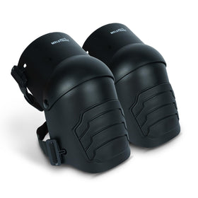 MELOTOUGH knee pads with non-slip shell prevent slips and knee scratches on busy job sites.