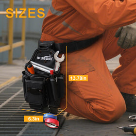 MELOTOUGH notebook pocket provides quick note-taking space at job sites.