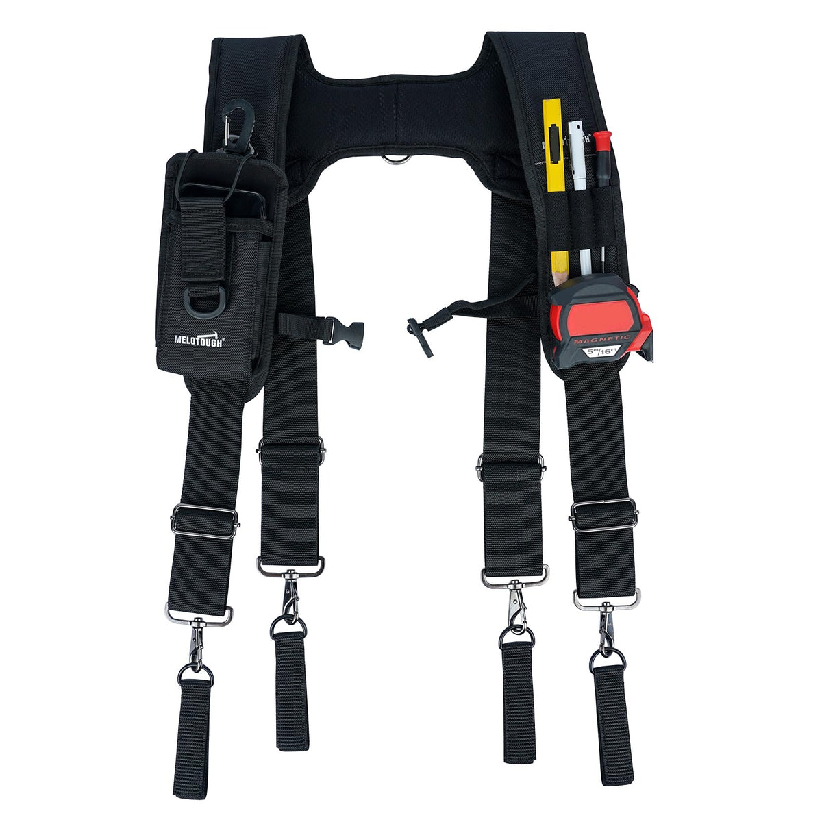 MELOTOUGH tape measure pocket keeps essential tools within reach