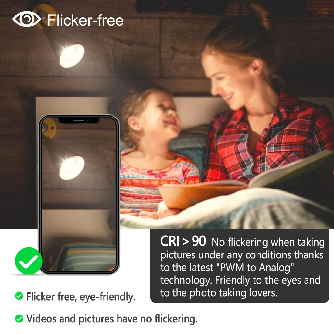MELPO Alexa light bulb dimming from 1% to 100% for mood lighting