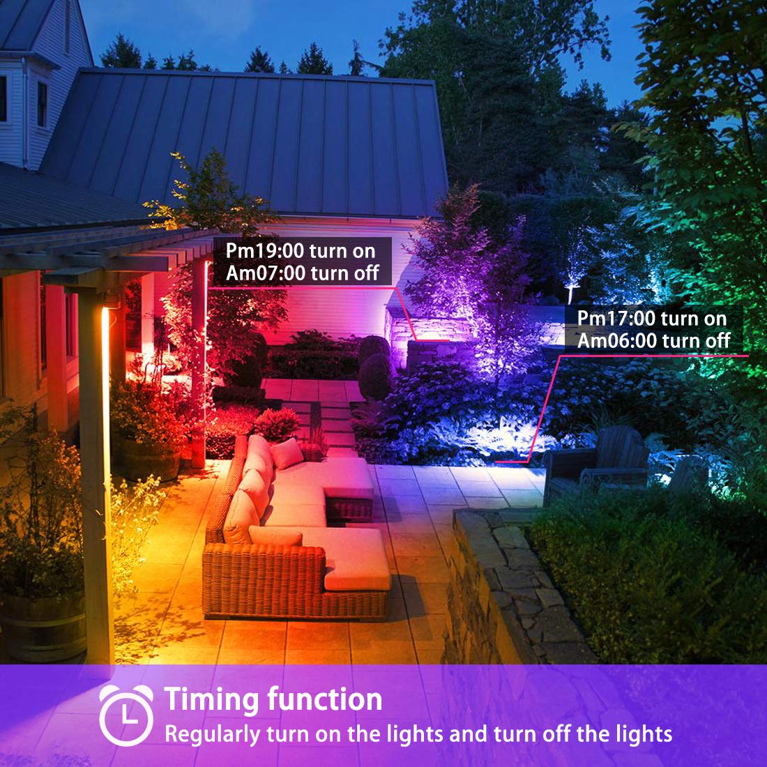 MELPO custom mode DIY flash enables color-strobe effects