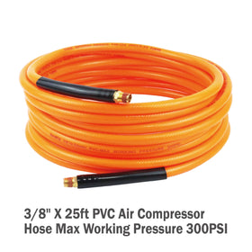 Melprisu 25 ft PVC hose extending reach for cleaning tasks